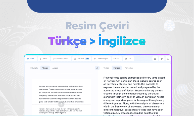 Türkçe İngilizce Çeviri